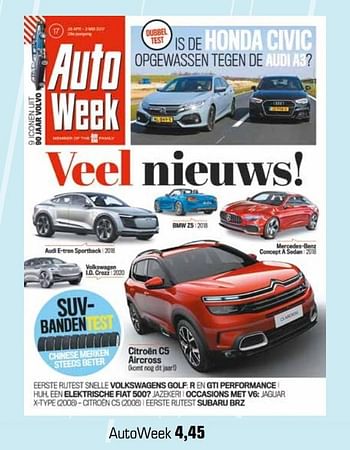 Aanbiedingen Autoweek - Huismerk - Primera - Geldig van 29/05/2017 tot 18/06/2017 bij Primera