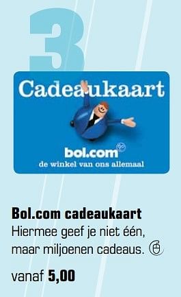 Aanbiedingen Bol.com cadeaukaart - Huismerk - Primera - Geldig van 29/05/2017 tot 18/06/2017 bij Primera