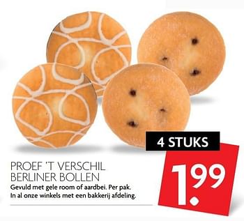 Aanbiedingen Proef `t verschil berliner bollen - Huismerk - Deka Markt - Geldig van 28/05/2017 tot 03/06/2017 bij Deka Markt