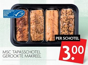 Aanbiedingen Msc tapasschotel gerookte makreel - Huismerk - Deka Markt - Geldig van 28/05/2017 tot 03/06/2017 bij Deka Markt