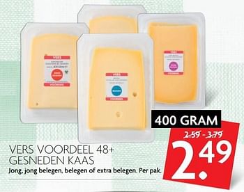 Aanbiedingen Vers voordeel 48+ gesneden kaas - Huismerk - Deka Markt - Geldig van 28/05/2017 tot 03/06/2017 bij Deka Markt