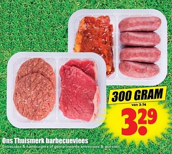 Aanbiedingen Barbecuevlees - Huismerk - Dirk - Geldig van 28/05/2017 tot 03/06/2017 bij Lekker Doen