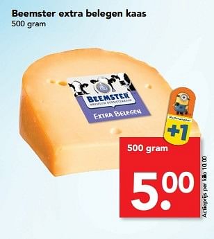 Aanbiedingen Beemster extra belegen kaas - Beemster - Geldig van 28/05/2017 tot 05/06/2017 bij Deen Supermarkten