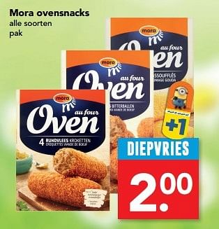 Aanbiedingen Mora ovensnacks - Mora - Geldig van 28/05/2017 tot 05/06/2017 bij Deen Supermarkten