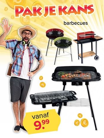 Aanbiedingen Pak je kans barbecues - Huismerk - Kijkshop - Geldig van 29/05/2017 tot 04/06/2017 bij Kijkshop