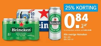 Aanbiedingen Heineken pils - Heineken - Geldig van 29/05/2017 tot 05/06/2017 bij Albert Heijn