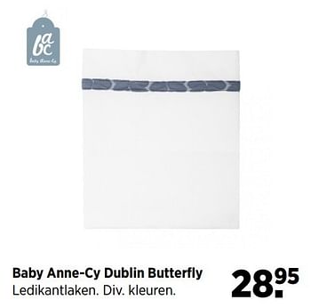 Aanbiedingen Baby anne-cy dublin butterfly - Baby Anne-Cy - Geldig van 28/05/2017 tot 19/06/2017 bij Babypark