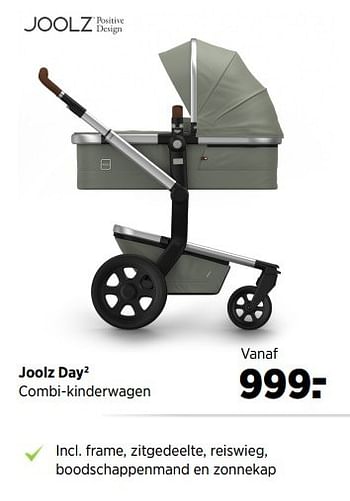 Aanbiedingen Joolz day combi-kinderwagen - Joolz - Geldig van 28/05/2017 tot 19/06/2017 bij Babypark