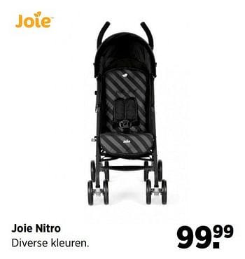 Aanbiedingen Joie nitro - Joie - Geldig van 28/05/2017 tot 19/06/2017 bij Babypark