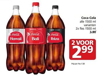 Aanbiedingen Coca-cola - The Coca Cola Company - Geldig van 29/05/2017 tot 05/06/2017 bij Jan Linders