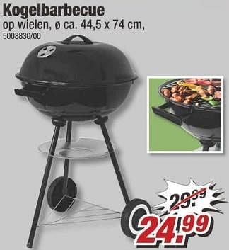 Aanbiedingen Kogelbarbecue - Huismerk - Poco - Geldig van 29/05/2017 tot 04/06/2017 bij Poco