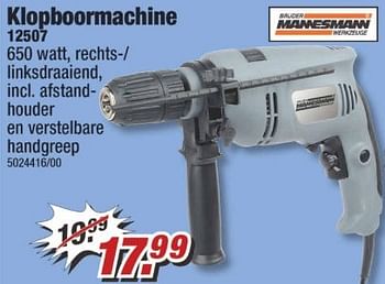 Aanbiedingen Klopboormachine 12507 - Bruder - Geldig van 29/05/2017 tot 04/06/2017 bij Poco