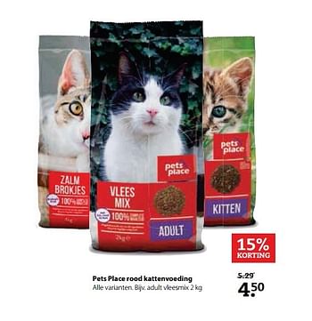 Aanbiedingen Adult vleesmix - Huismerk - Pets Place - Geldig van 29/05/2017 tot 11/06/2017 bij Pets Place