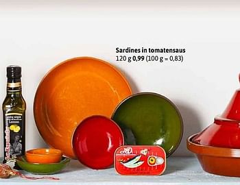 Aanbiedingen Sardines in tomatensaus - Huismerk - Xenos - Geldig van 29/05/2017 tot 11/06/2017 bij Xenos
