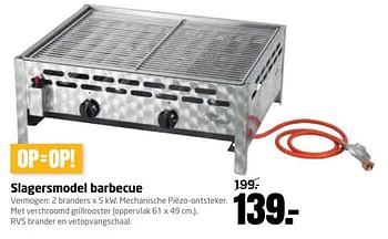 Aanbiedingen Slagersmodel barbecue - Huismerk - Formido - Geldig van 29/05/2017 tot 11/06/2017 bij Formido