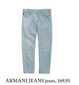 Aanbiedingen Armani jeans jeans - Armani Jeans - Geldig van 23/04/2017 tot 30/06/2017 bij De Bijenkorf