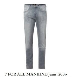 Aanbiedingen 7 for all mankind jeans - 7 For all mankind - Geldig van 23/04/2017 tot 30/06/2017 bij De Bijenkorf