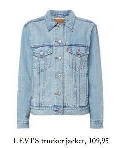 Aanbiedingen Levi`s trucker jacket - Levi's Jeans - Geldig van 23/04/2017 tot 30/06/2017 bij De Bijenkorf