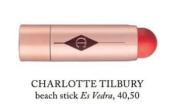 Aanbiedingen Charlotte tilbury beach stick es vedr - Charlotte Tilbury  - Geldig van 23/04/2017 tot 30/06/2017 bij De Bijenkorf