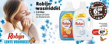Aanbiedingen Wasmiddel color - Robijn - Geldig van 30/05/2017 tot 11/06/2017 bij Kruidvat
