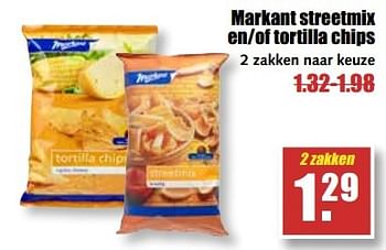 Aanbiedingen Markant streetmix en-of tortilla chips - Markant - Geldig van 29/05/2017 tot 03/06/2017 bij MCD Supermarkten