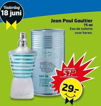 Aanbiedingen Jean paul gaultier - Jean Paul Gaultier - Geldig van 30/05/2017 tot 04/06/2017 bij Trekpleister