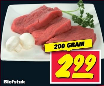 Aanbiedingen Biefstuk - Huismerk - Nettorama - Geldig van 29/05/2017 tot 04/06/2017 bij Nettorama