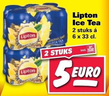 Aanbiedingen Lipton ice tea - Lipton - Geldig van 29/05/2017 tot 04/06/2017 bij Nettorama