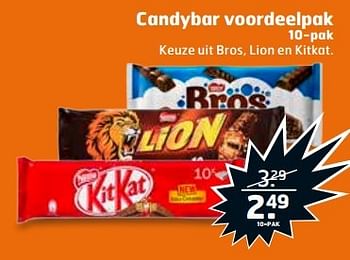 Aanbiedingen Candybar voordeelpak - Huismerk - Trekpleister - Geldig van 30/05/2017 tot 04/06/2017 bij Trekpleister