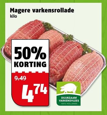 Aanbiedingen Magere varkensrollade - Huismerk Poiesz - Geldig van 29/05/2017 tot 05/06/2017 bij Poiesz