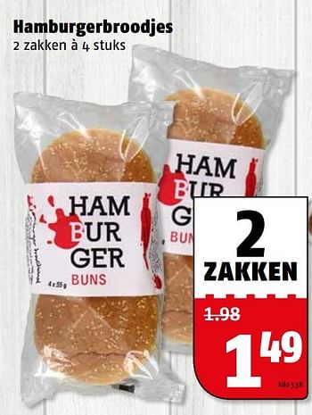 Aanbiedingen Hamburgerbroodjes - Huismerk Poiesz - Geldig van 29/05/2017 tot 05/06/2017 bij Poiesz