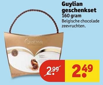 Aanbiedingen Guylian geschenkset - Guylian - Geldig van 30/05/2017 tot 11/06/2017 bij Kruidvat