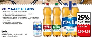 Aanbiedingen Rivella - Rivella - Geldig van 29/05/2017 tot 05/06/2017 bij Poiesz