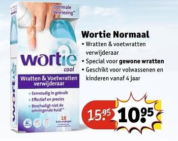 Aanbiedingen Wratten + voetwratten verwijderaar - Wortie - Geldig van 30/05/2017 tot 11/06/2017 bij Kruidvat