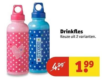 Aanbiedingen Drinkfles - Huismerk - Kruidvat - Geldig van 30/05/2017 tot 11/06/2017 bij Kruidvat