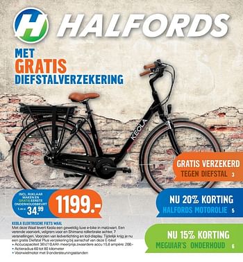 Aanbiedingen Keola elektrische fiets waal - Keola - Geldig van 22/05/2017 tot 04/06/2017 bij Halfords
