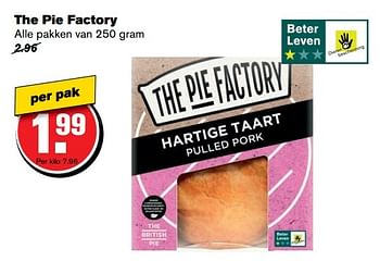 Aanbiedingen The pie factory - The Pie Factory - Geldig van 31/05/2017 tot 06/06/2017 bij Hoogvliet