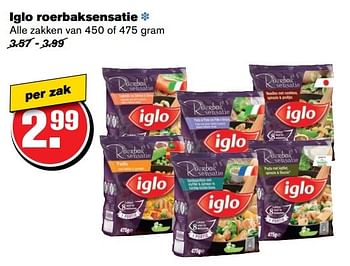 Aanbiedingen Iglo roerbaksensatie - Iglo - Geldig van 31/05/2017 tot 06/06/2017 bij Hoogvliet