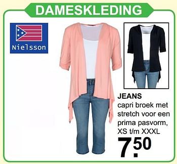 Aanbiedingen Jeans - Nielsson - Geldig van 22/05/2017 tot 11/06/2017 bij Van Cranenbroek
