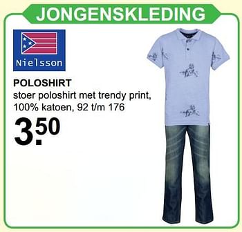 Aanbiedingen Poloshirt - Nielsson - Geldig van 22/05/2017 tot 11/06/2017 bij Van Cranenbroek