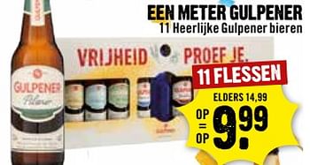 Aanbiedingen Een meter gulpener - Gulpener - Geldig van 04/06/2017 tot 10/06/2017 bij Dirk III