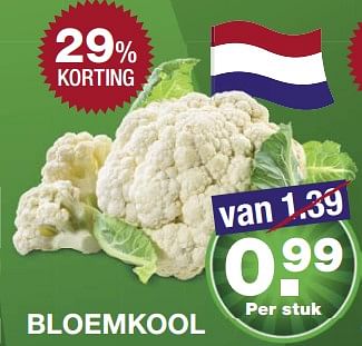 Aanbiedingen Bloemkool - Huismerk - Aldi - Geldig van 04/06/2017 tot 10/06/2017 bij Aldi