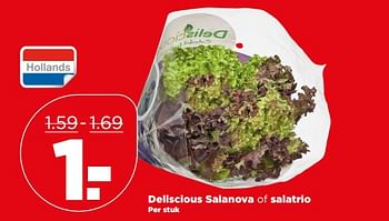 Aanbiedingen Deliscious salanova of salatrio - Huismerk - Plus - Geldig van 04/06/2017 tot 10/06/2017 bij Plus