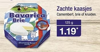 Aanbiedingen Zachte kaasjes camembert, brie of kruiden - Huismerk - Aldi - Geldig van 04/06/2017 tot 10/06/2017 bij Aldi