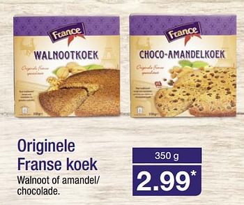 Aanbiedingen Originele franse koek - Huismerk - Aldi - Geldig van 04/06/2017 tot 10/06/2017 bij Aldi
