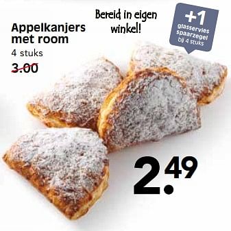 Aanbiedingen Appelkanjers met room - Huismerk - Em-té - Geldig van 04/06/2017 tot 10/06/2017 bij Em-té