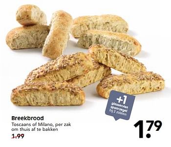 Aanbiedingen Breekbrood - Huismerk - Em-té - Geldig van 04/06/2017 tot 10/06/2017 bij Em-té