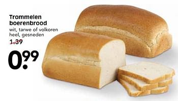 Aanbiedingen Trommelen boerenbrood - Trommelen - Geldig van 04/06/2017 tot 10/06/2017 bij Em-té