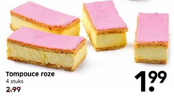 Aanbiedingen Tompouce roze - Huismerk - Em-té - Geldig van 04/06/2017 tot 10/06/2017 bij Em-té