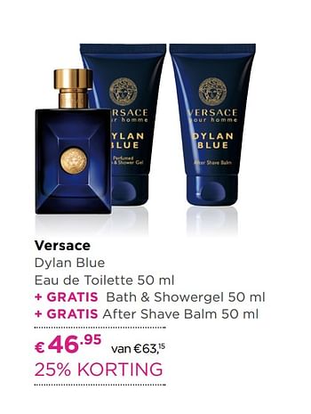 Aanbiedingen Versace dylan blue eau de toilette - Versace - Geldig van 30/05/2017 tot 18/06/2017 bij Ici Paris XL